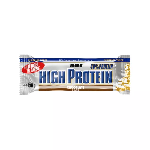 Weider 40% Protein Bar fehérje szelet - 24x50 g - csokoládé