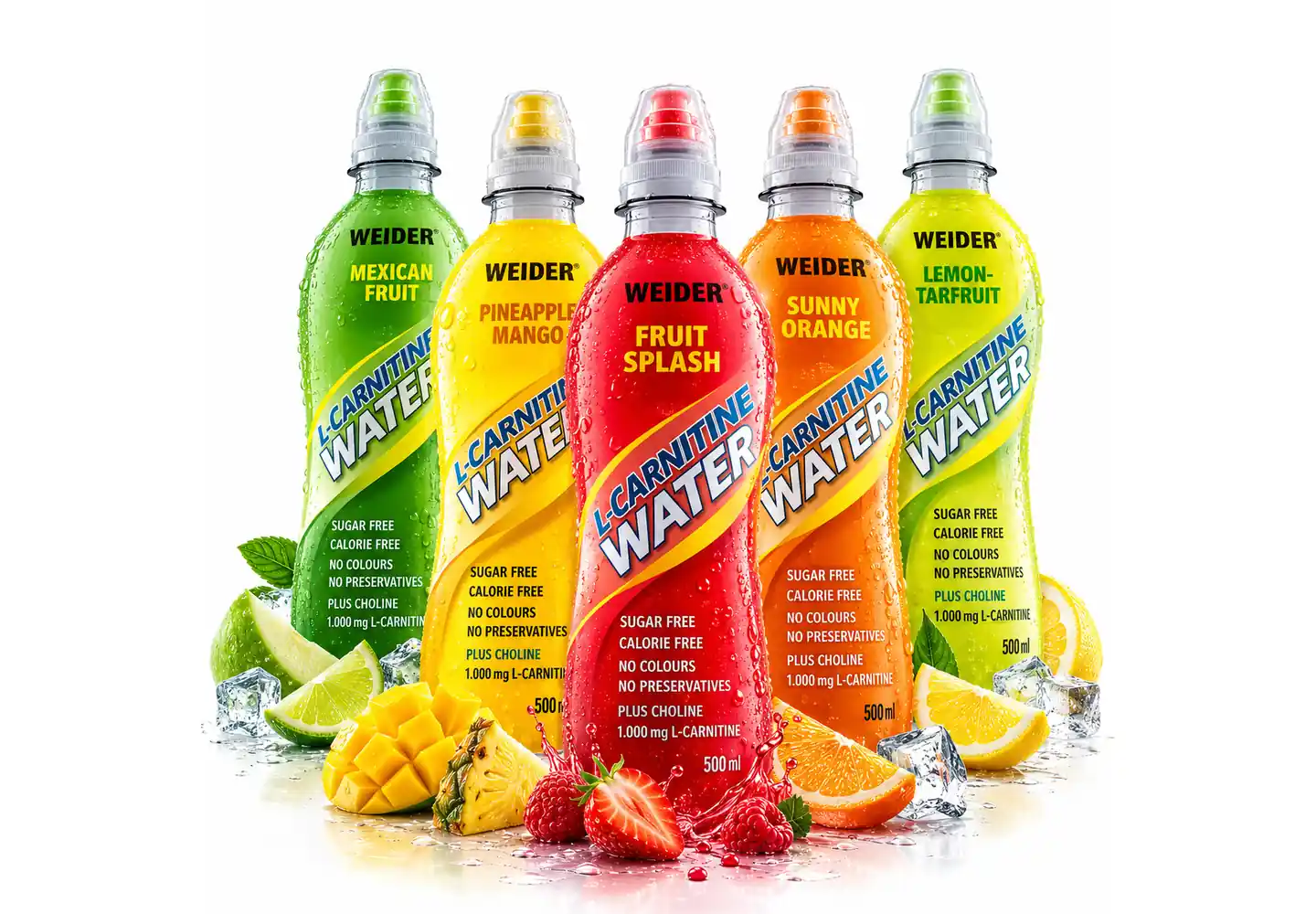 Weider L-Carnitine Water több ízben